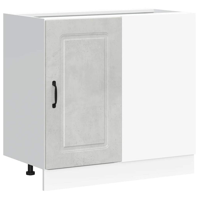 Base da Cucina Kalmar Grigio Cemento in Legno Multistrato