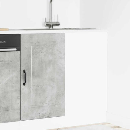 Base da Cucina Kalmar Grigio Cemento in Legno Multistrato