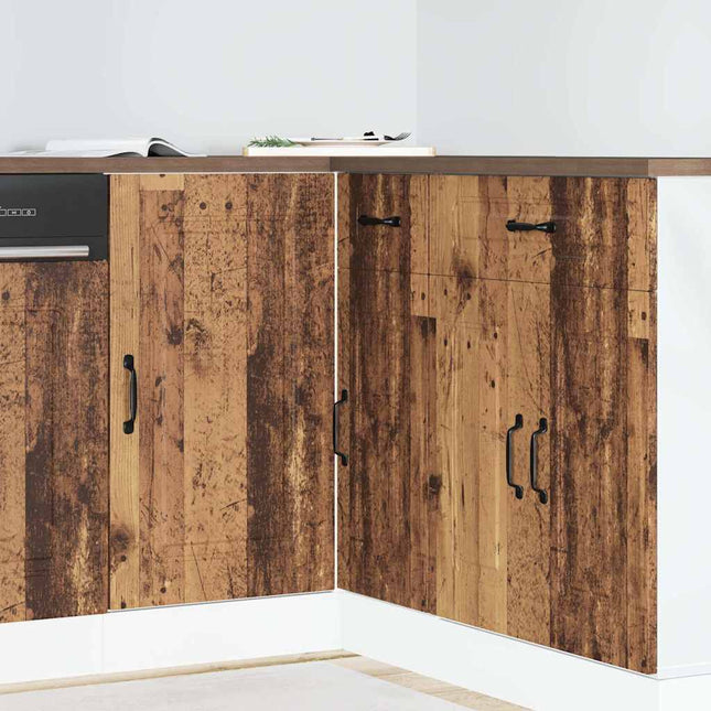 Base da Cucina Kalmar Legno Vecchio in Legno Multistrato