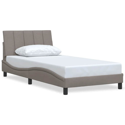Giroletto senza Materasso Tortora 100x200 cm in Tessuto