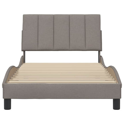 Giroletto senza Materasso Tortora 100x200 cm in Tessuto