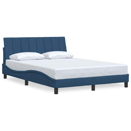 Giroletto senza Materasso Blu 140x200 cm in Tessuto