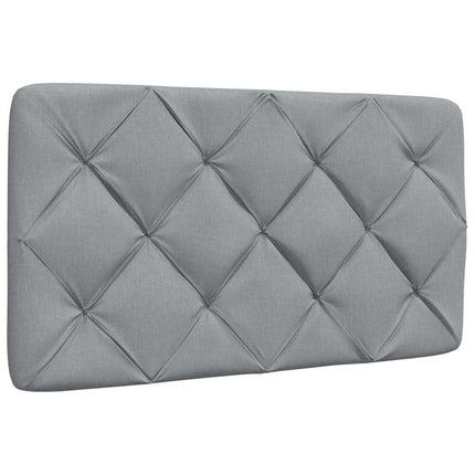 Giroletto senza Materasso Grigio Chiaro 90x190 cm Tessuto