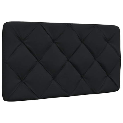 Giroletto senza Materasso Nero 90x190 cm in Tessuto
