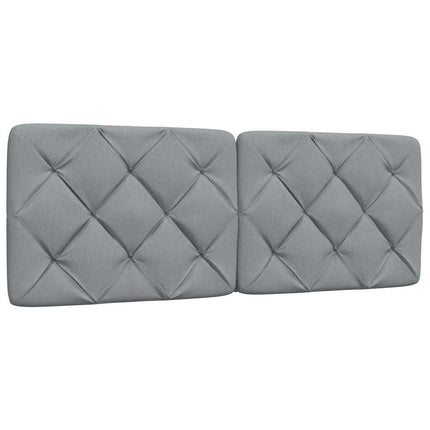 Giroletto senza Materasso Grigio Chiaro 140x190 cm Tessuto