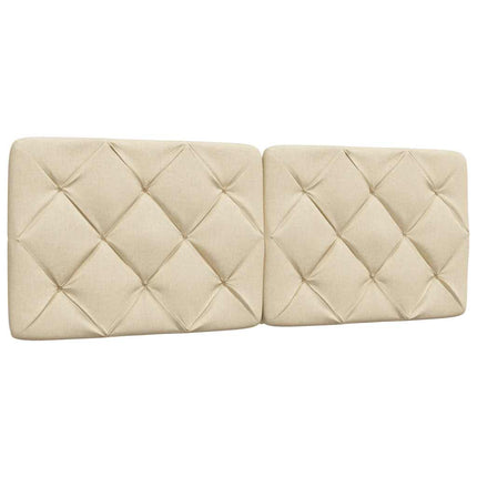 Giroletto senza Materasso Crema 140x200 cm in Tessuto
