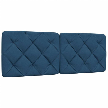 Giroletto senza Materasso Blu 140x200 cm in Tessuto