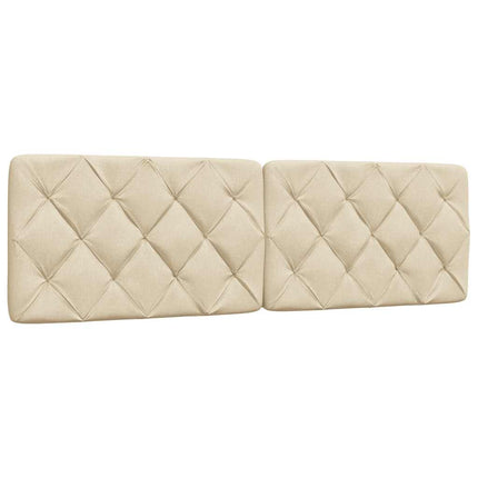 Giroletto senza Materasso Crema 160x200 cm in Tessuto