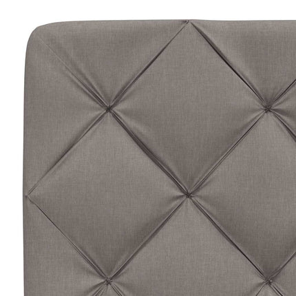 Giroletto senza Materasso Tortora 180x200 cm in Tessuto