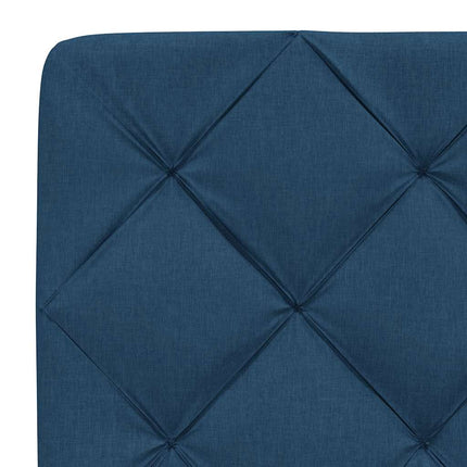 Giroletto senza Materasso Blu 180x200 cm in Tessuto