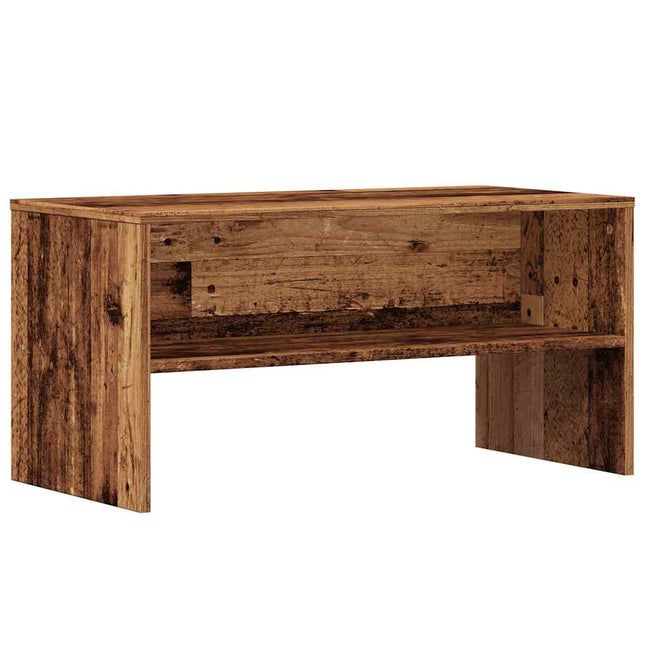 Mobile Porta TV Legno Antico 80x40x40 cm in Legno Multistrato