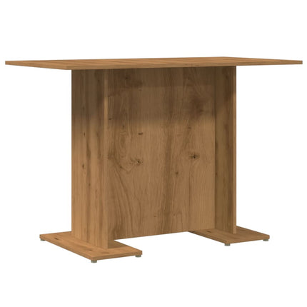 Tavolo Pranzo Rovere Artigianale 110x60x75 cm Legno Multistrato