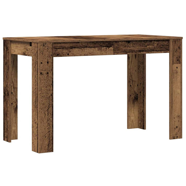 Tavolo da Pranzo Legno Antico 120x60x76 cm in Truciolato