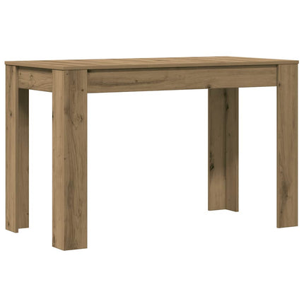 Tavolo da Pranzo Rovere Artigianale 120x60x76 cm in Truciolato