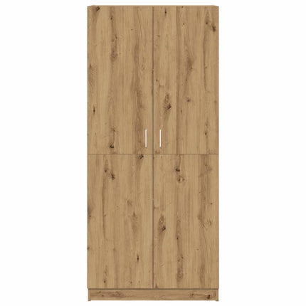 Armadio Rovere Artigianale 80x52x180 cm in Legno Multistrato