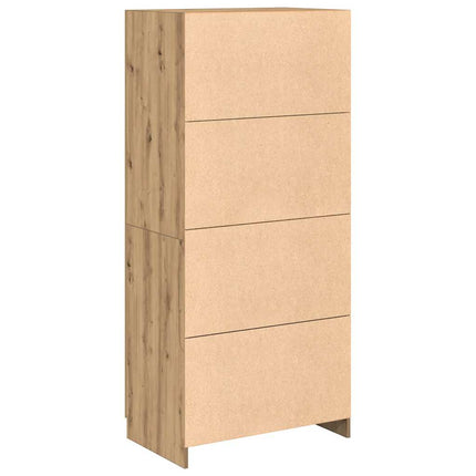 Armadio Rovere Artigianale 80x52x180 cm in Legno Multistrato