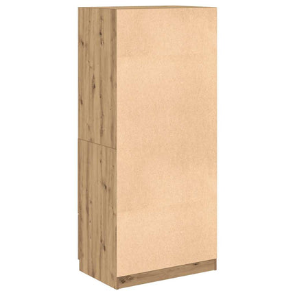 Armadio Rovere Artigianale 80x52x180 cm in Legno Multistrato