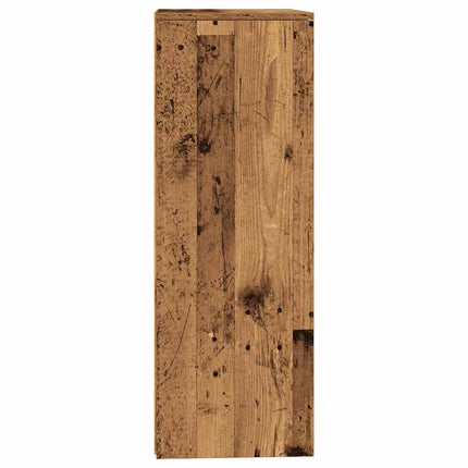 Credenza con 6 Cassetti Legno Antico 50x34x96 cm in Truciolato