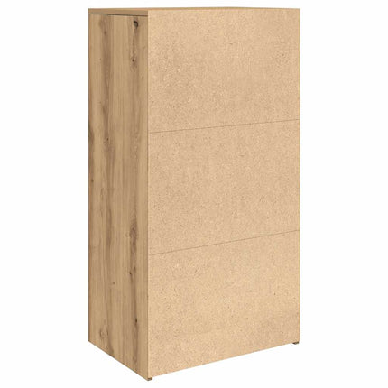 Credenza 6 Cassetti Rovere Artigianale 50x34x96cm Truciolato