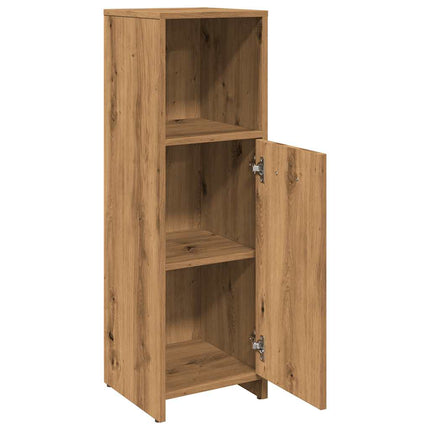 Armadietto Bagno Artigianale 30x30x95 cm in Legno Multistrato