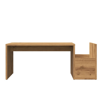 Tavolino da Salotto Rovere Artigianale 90x45x35cm in Truciolato