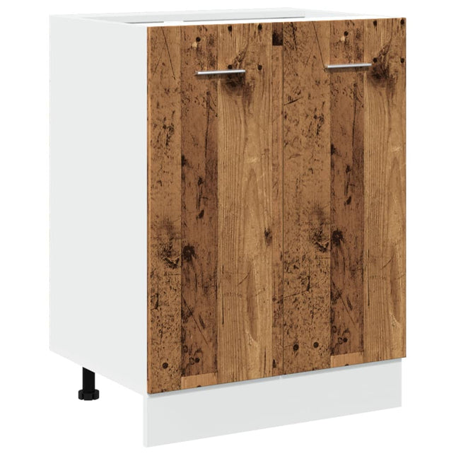 Armadio Inferiore Legno Antico 60x46x81,5 cm Legno Multistrato