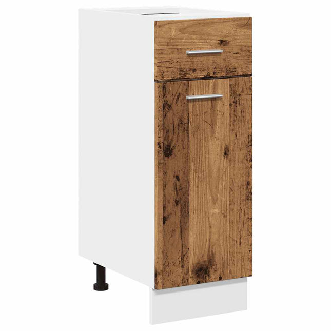 Armadio Cassetto Legno Antico 30x46x81,5 cm Legno Multistrato