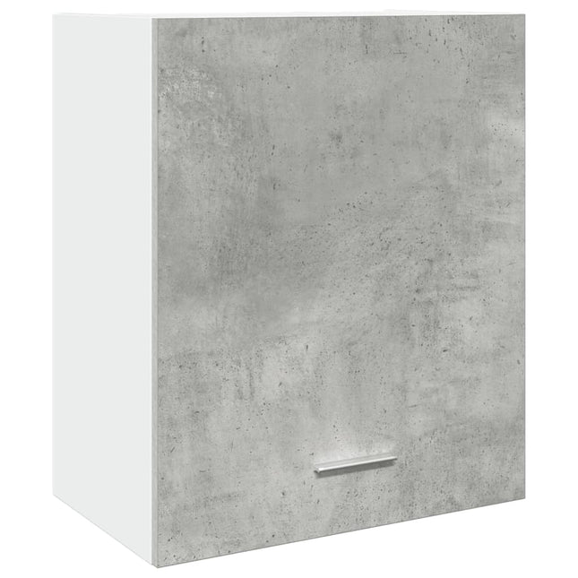Mobile Pensile Grigio Cemento 50x31x60cm in Legno Multistrato