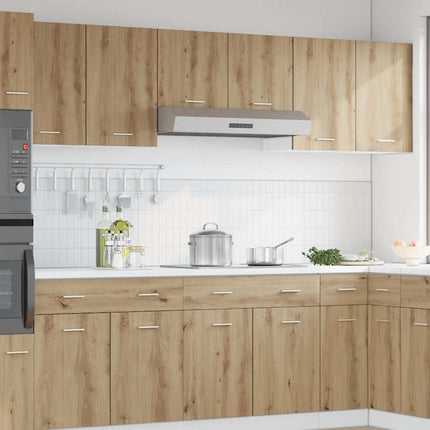 Mobile Pensile Rovere Artigianale 50x31x60 cm Legno Multistrato