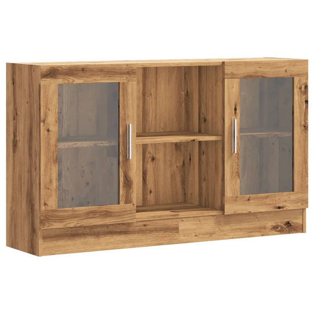Credenza Rovere Artigianale 120x30,5x70 cm in Truciolato