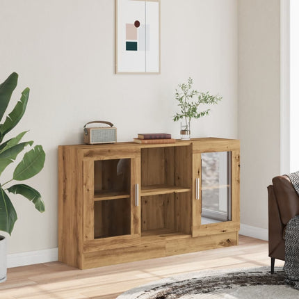 Credenza Rovere Artigianale 120x30,5x70 cm in Truciolato