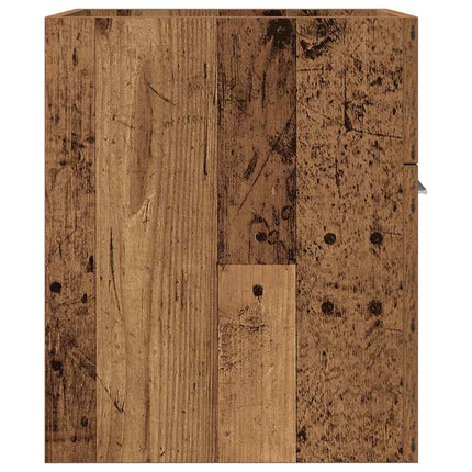Mobile da Bagno Legno Antico 41x38,5x46 cm in Truciolato