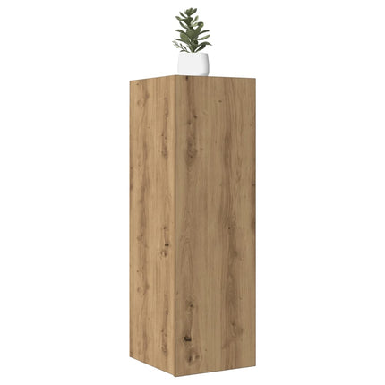 Mobile TV Rovere Artigianale 30,5x30x90 cm in Legno Multistrato