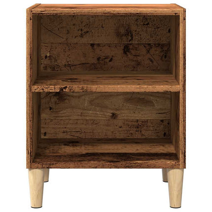Comodino Legno Vecchio 40x30x50 cm in Legno Multistrato