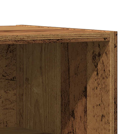 Comodino Legno Vecchio 40x30x50 cm in Legno Multistrato