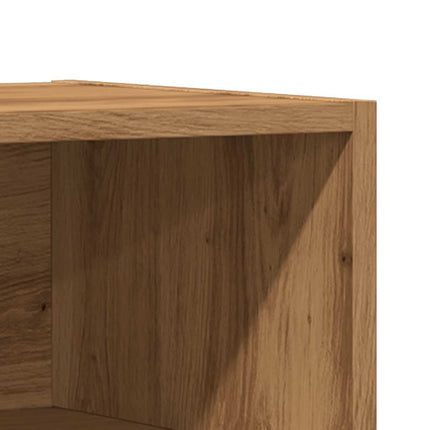 Comodino Rovere Artigianale 40x30x50 cm in Legno Multistrato