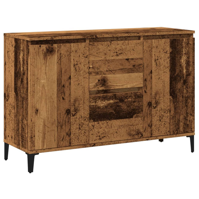 Credenza Legno Antico 102x35x70 cm in Legno Multistrato