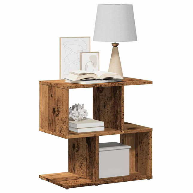 Comodino Legno Vecchio 50x30x51,5 cm Legno Multistrato