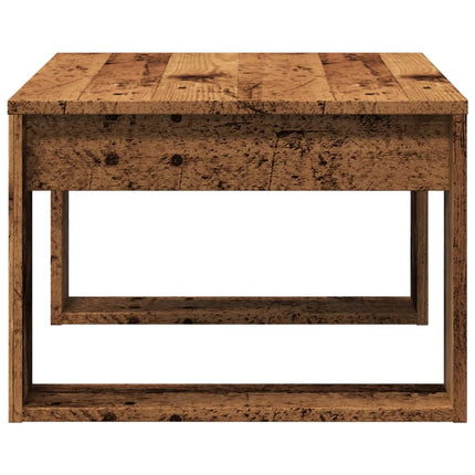 Tavolino Legno Antico 50x50x35 cm in Truciolato