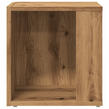 Tavolino da Salotto Rovere Artigianale 33x33x34cm in Truciolato