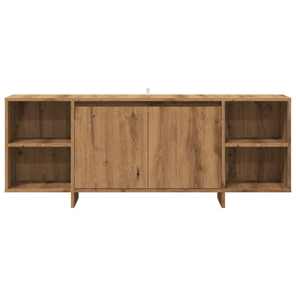 Mobile TV Rovere Artigianale 130x35x50 cm in Legno Multistrato