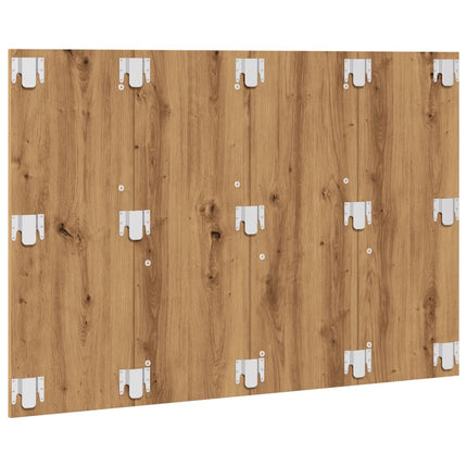 Testiera Rovere Artigianale 120x1,5x80 cm Legno Multistrato