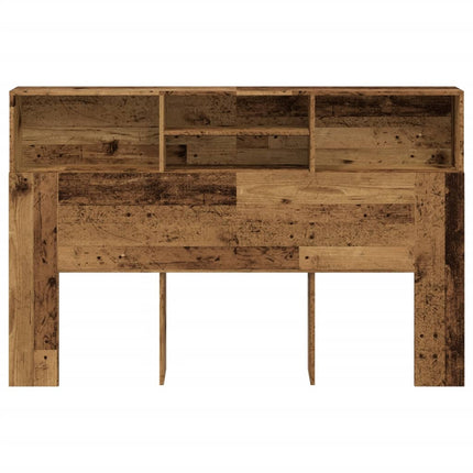 Testiera con Contenitore Legno 160x19x103,5 cm in Truciolato
