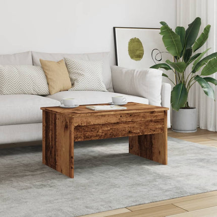 Tavolino da Salotto Rovere Antico 80x50,5x41,5 cm in Truciolato