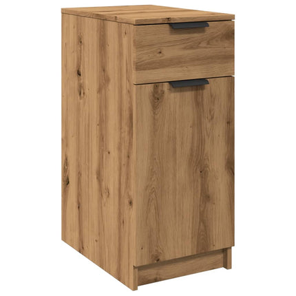 Scrivania Rovere Artigianale 34x36x50 cm in Legno Multistrato