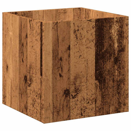 Fioriera Legno Antico 40x40x40 cm in Legno Multistrato