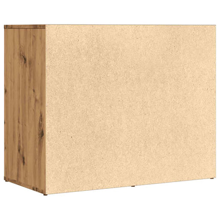 Armadietto per Cosmetici Rovere Artigianale 80x40x65 cm