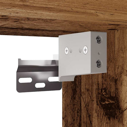 Armadietto Pensile Legno Antico 69,5x32,5x90 cm