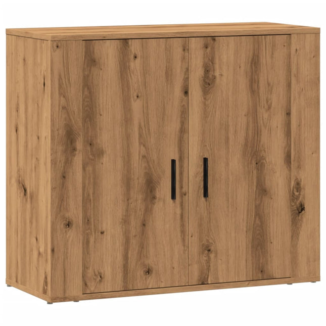 Credenza Rovere Artigianale 80x33x70 cm in Truciolato