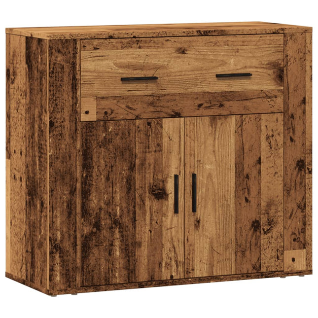 Credenza Legno Vecchio 80x33x70 cm in Truciolato